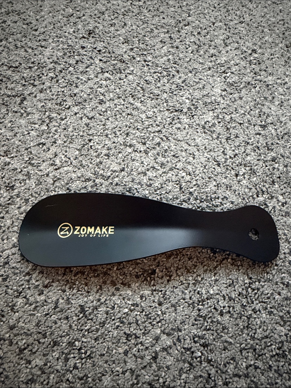 Black Men's Shoe Horn - Easy Slip-On Accessory